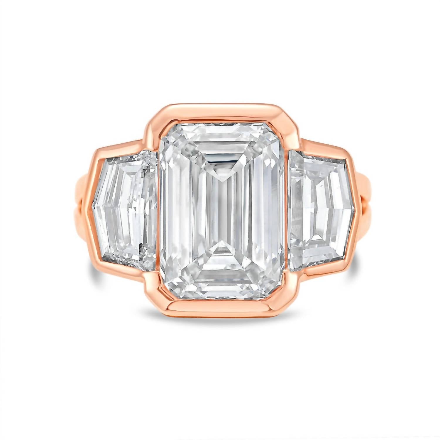 Diana M Jewels - Women's Emerald & Cadilac Lab-Grown Diamond Jewelry (8.00 Ct) - Elegant Plus