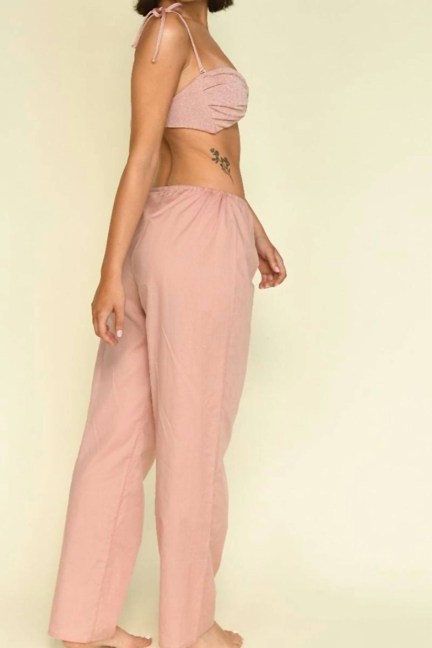 Montce - Women's Cotton Drawstring Pant