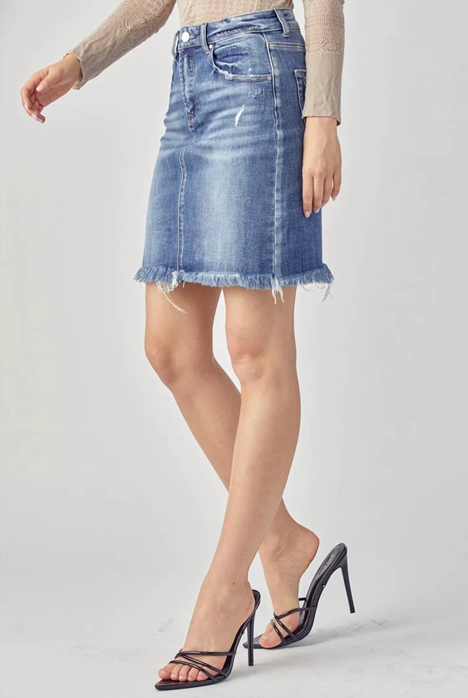 Risen - Danika High Rise Mini Skirt