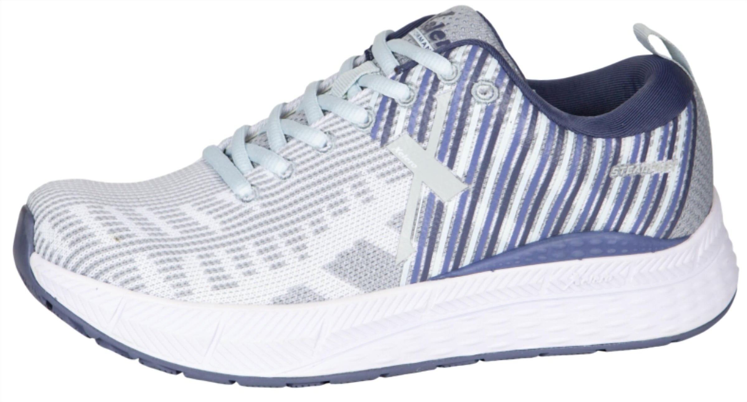 Xelero Women's Steadfast Shoe in white violet - women's sneaker
