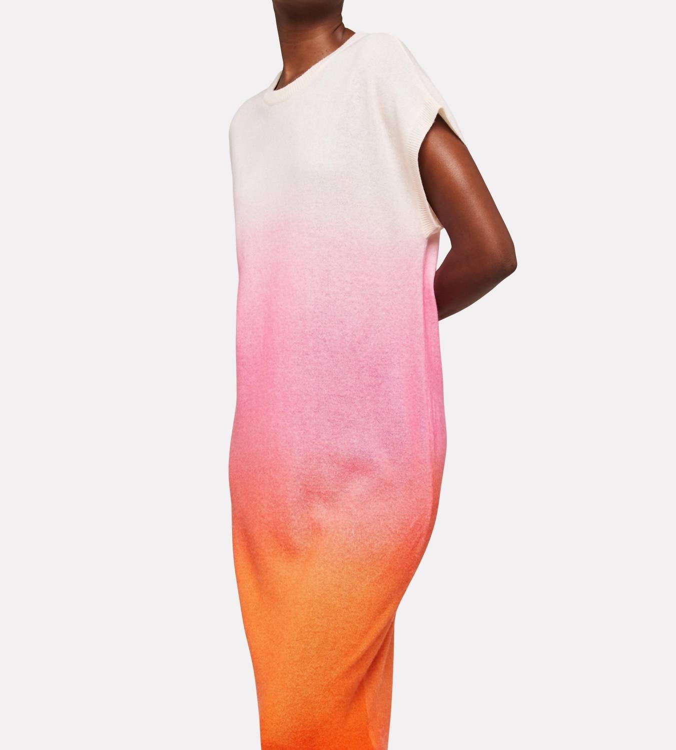 Brodie Cashmere - Bali Ombre Midi Cashmere Dress