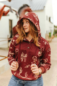 Lucky & Blessed - Western Desert Hoodie