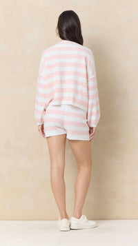 Vintage Havana - Striped Henley Sweater