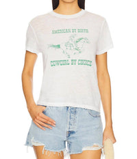 Re/Done - Cowgirl Classic Burnout Tee