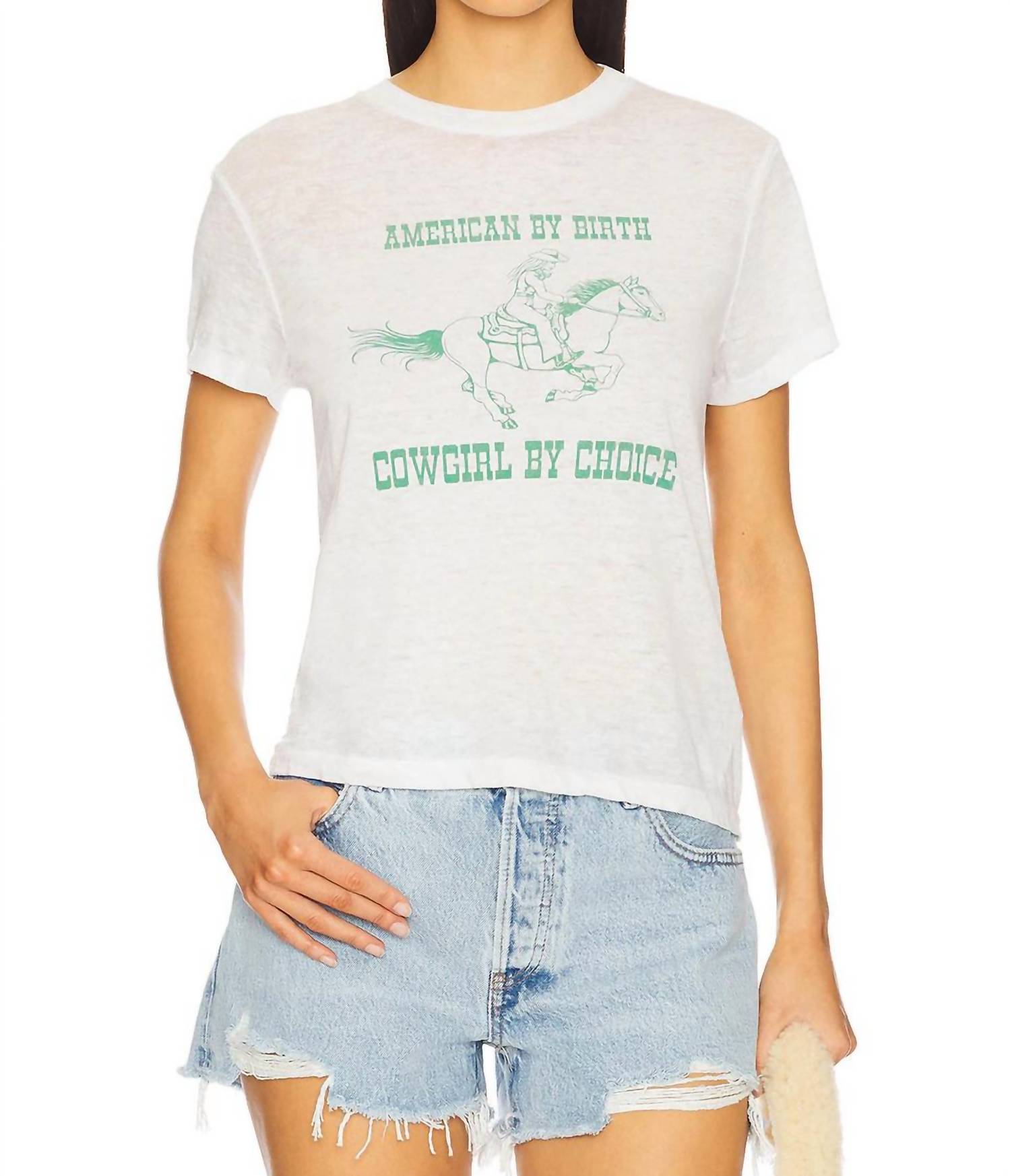 Re/Done - Cowgirl Classic Burnout Tee