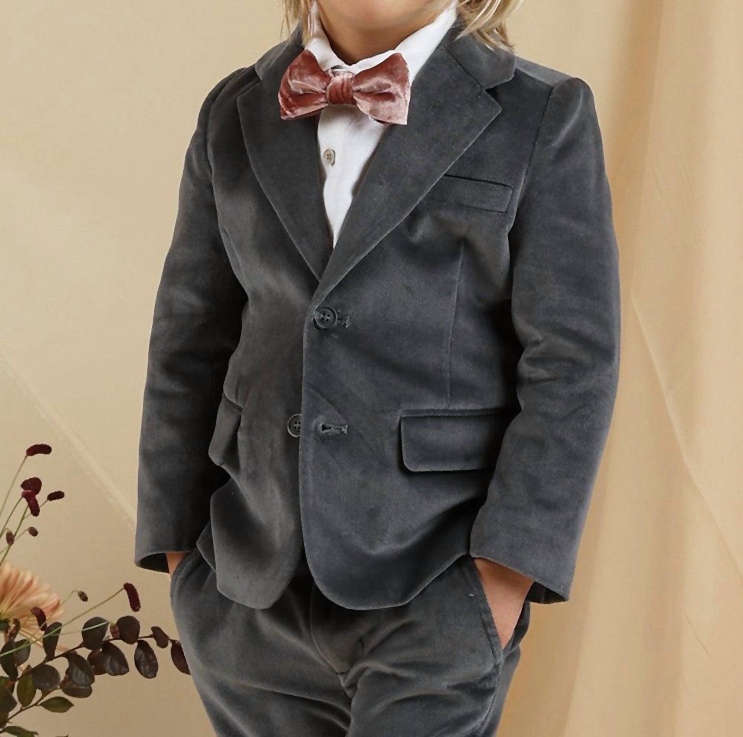 Noralee - SEBASTIAN VELVET BLAZER