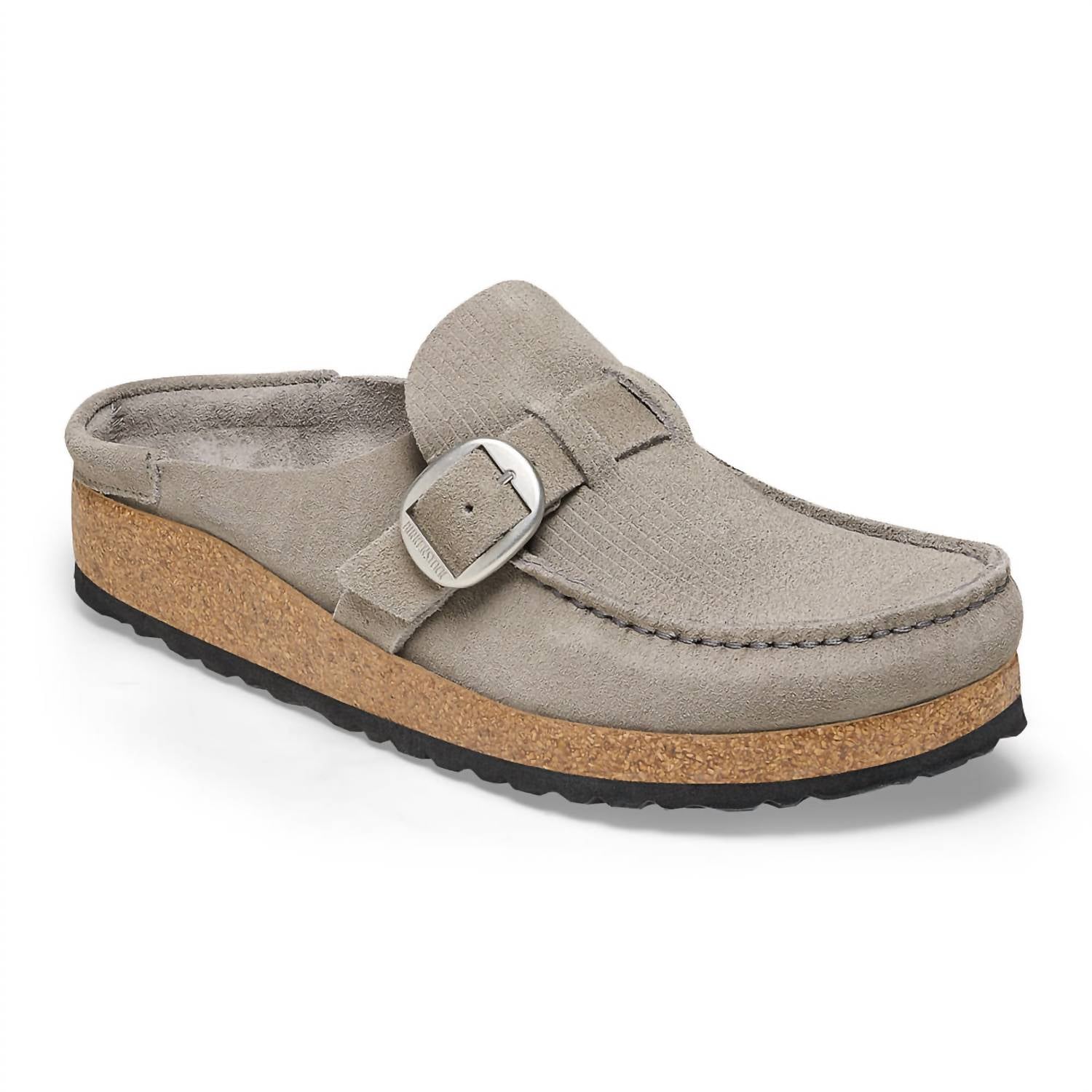 Birkenstock - Unisex Buckley Suede Embossed Narrow Clogs