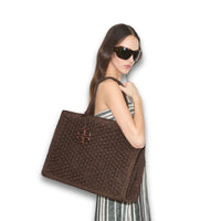 Tory Burch - Ella Hand-Crocheted Popcorn Large Tote