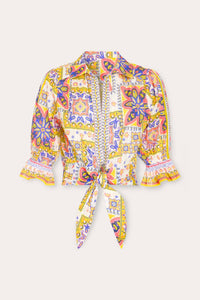 Ramy Brook - Zola Cotton Printed Top