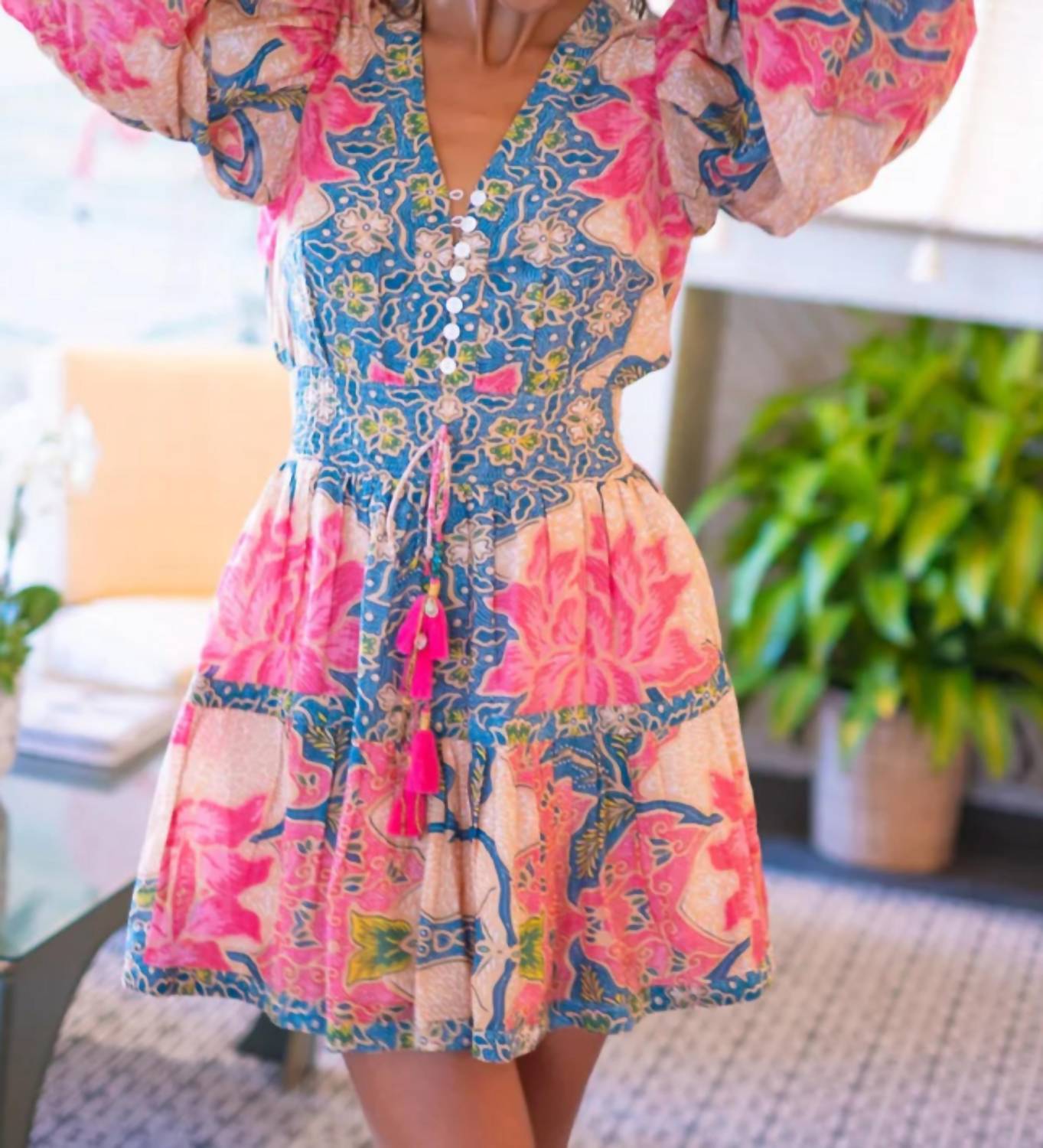 Bell By Alicia Bell - Clover Long Sleeve Mini Dress