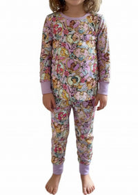 Charlies Project - Girl's Princess Love Long Sleeve Loungewear