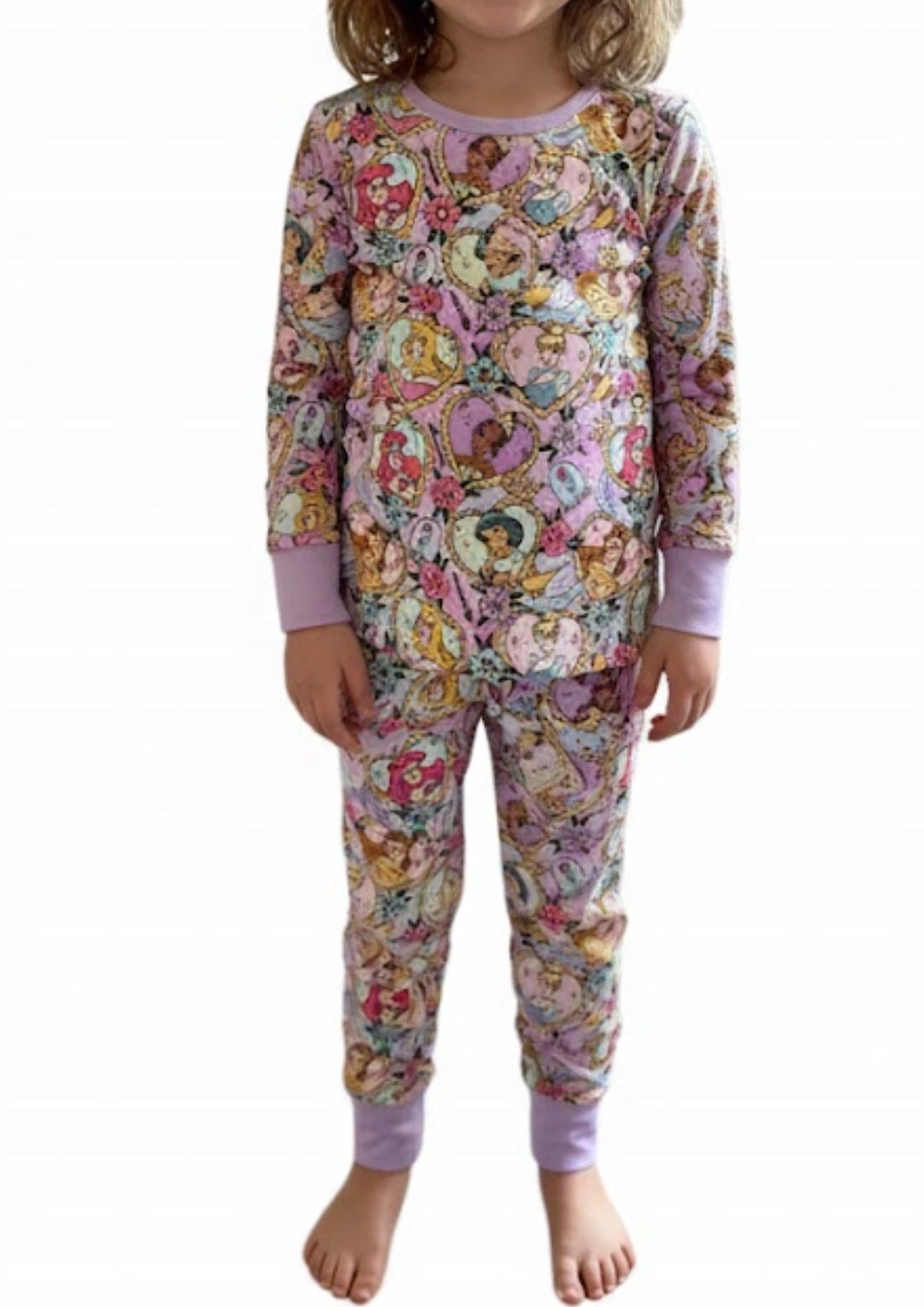 Charlies Project - Girl's Princess Love Long Sleeve Loungewear