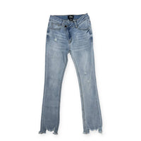 Flowers By Zoe - Girls Criss Cross Distressed Jeans