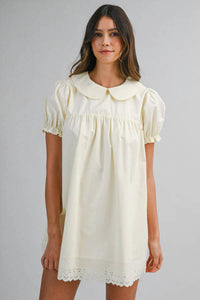 Mable - Sweet Buttercup Mini Dress