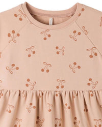 Rylee + Cru - Girl's Cherry Bows Raglan Dress