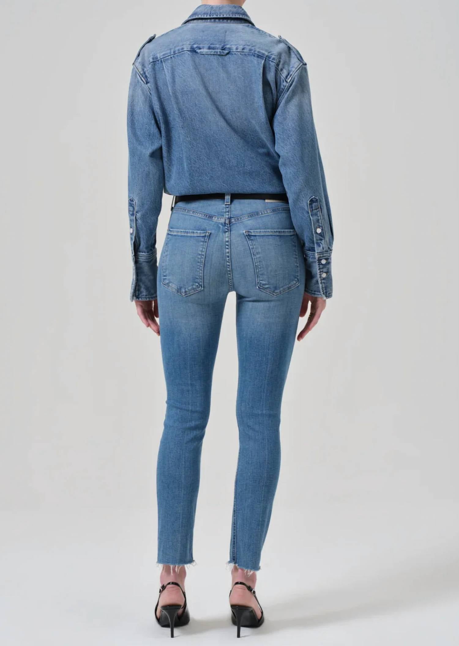 Citizens Of Humanity - Isola Straight Crop Jeans