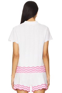 Beach Riot - Vera Collared Top