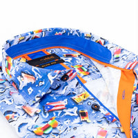 Eight X - Men's La Hora Feliz Button Down Shirt
