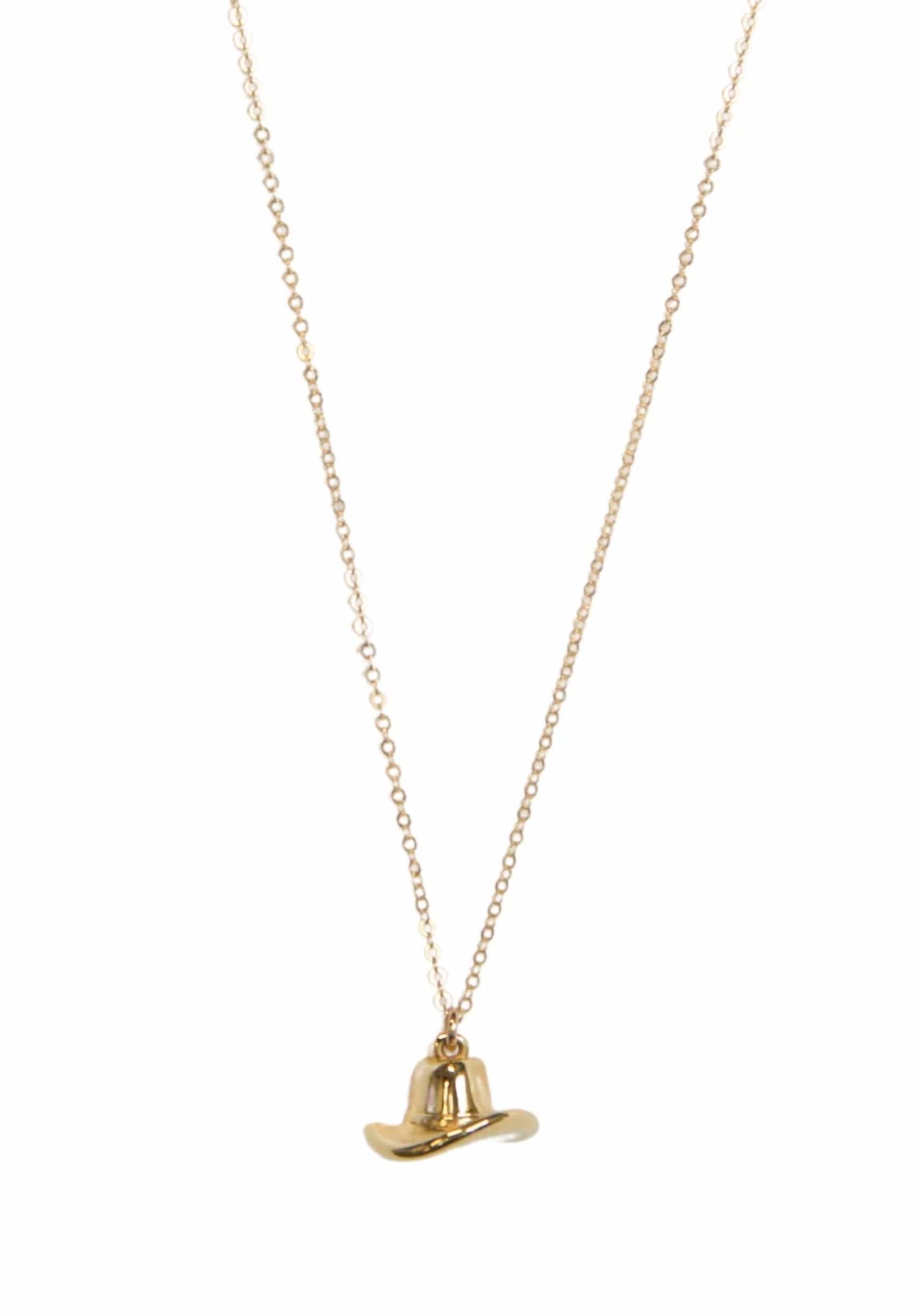 Able - Women's Cowboy Hat Necklace