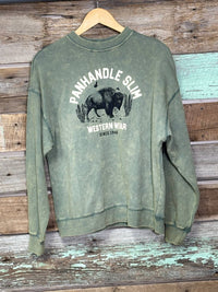 Panhandle - Buffalo Pullover Sweater