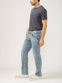 Silver Jeans Co - Eddie Relaxed Fit Slim Straight Jeans