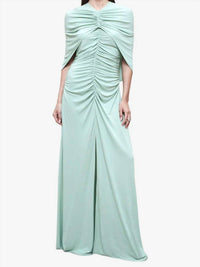 Kallmeyer - Matilda Matte Jersey Cape Gown