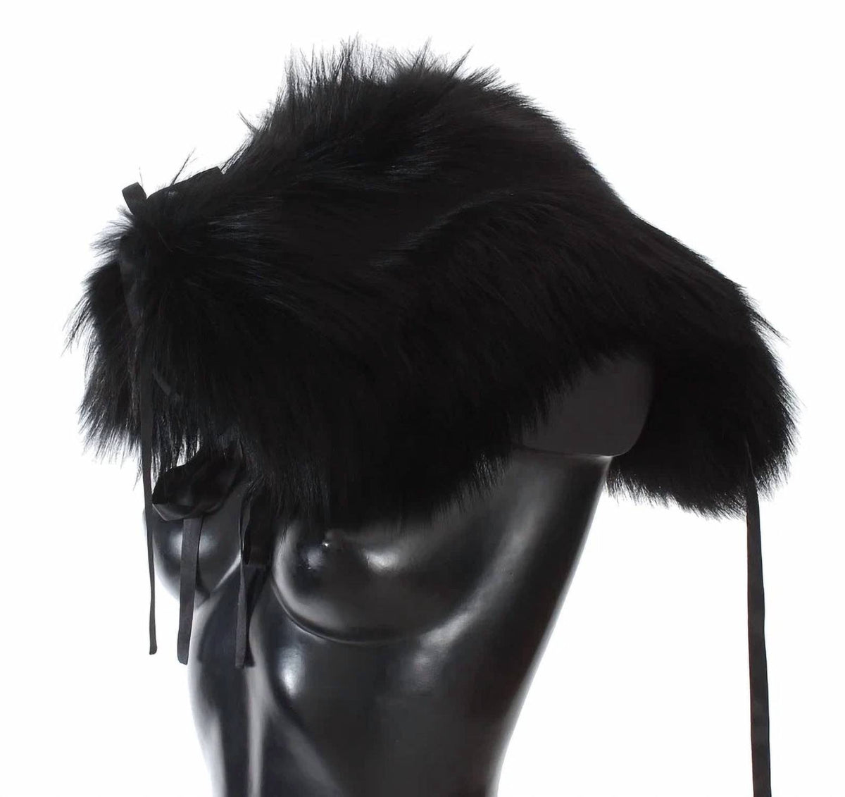 Dolce & Gabbana - Fox Fur Shoulder Wrap Cover Collar Scarf