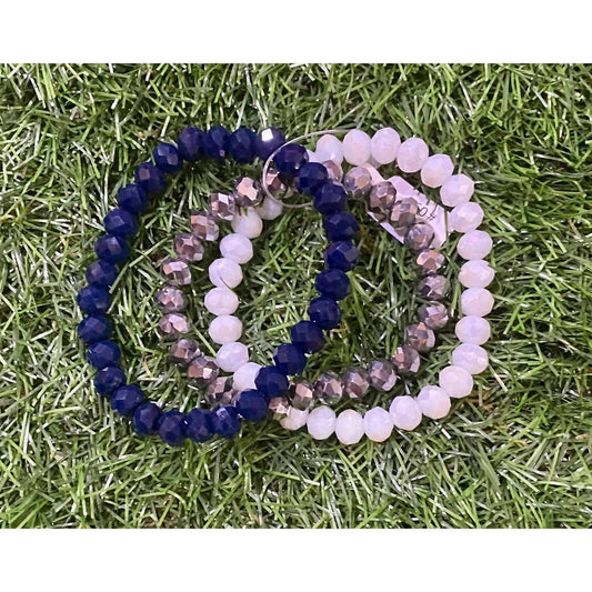 Sparkly South Wholesale - Women's Crystal Stretch Bracelet Set