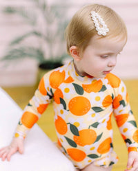 Poppy Kids Co. - Kids' Tangerine One Piece Swimsuit