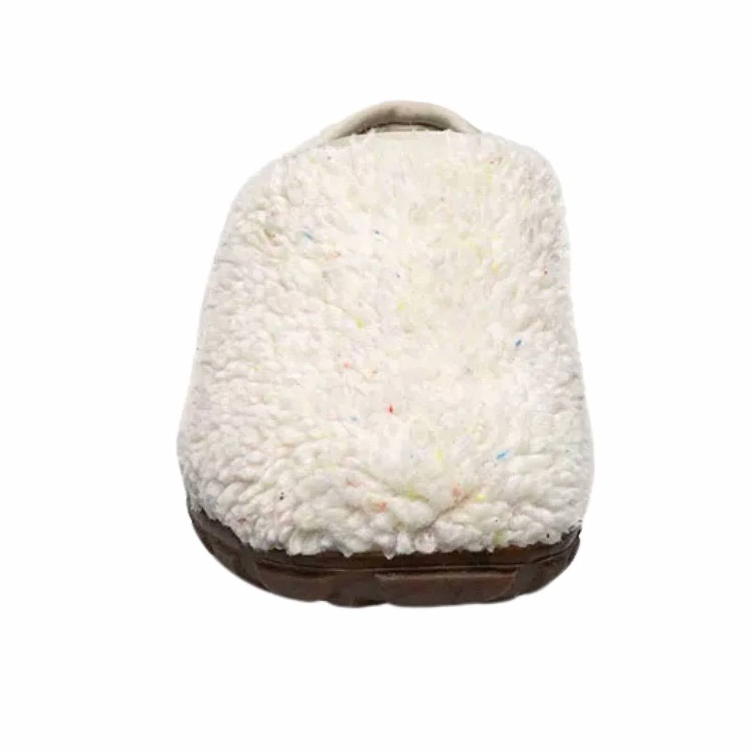 BOGS Women's Snowday Slip Cozy Slipper in oatmeal - women's shoe - alternate view