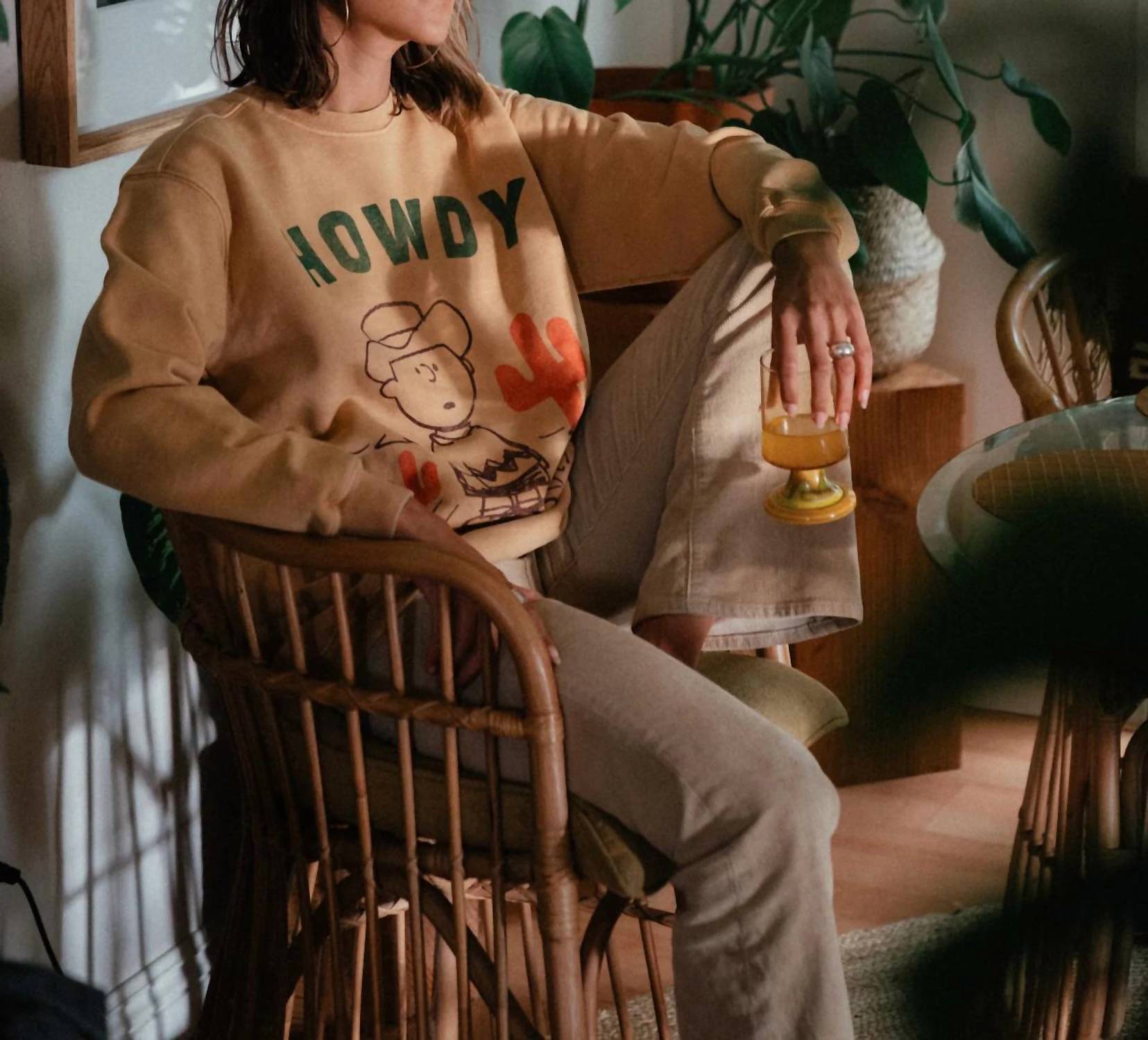 People Of Leisure - Peanuts Cowboy Charlie Sweatshirt