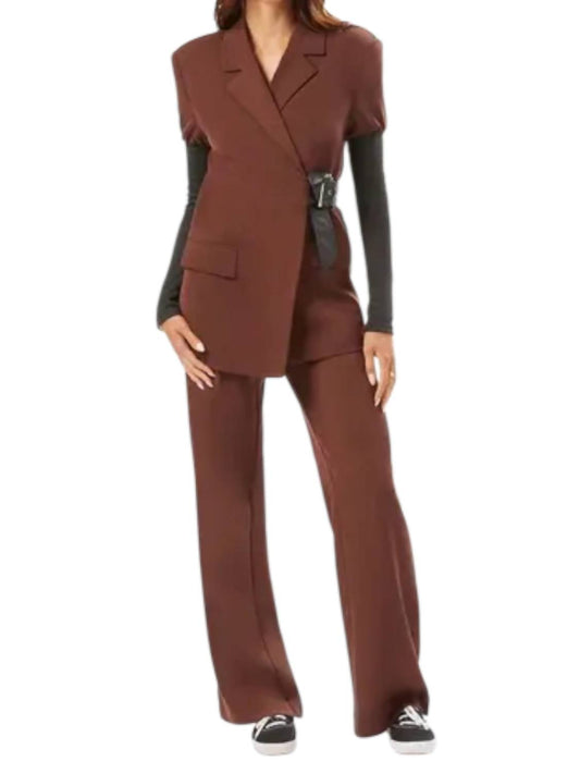 We Wore What - Rib Sleeve Blazer