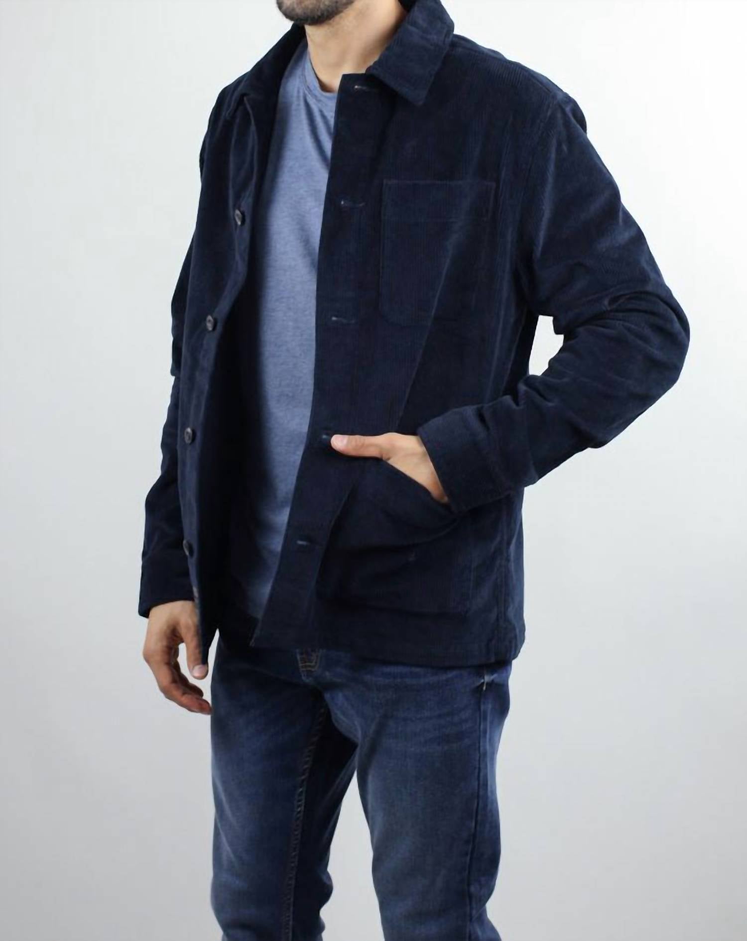 Jachs New York - Stretch Corduroy Chore Coat