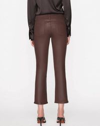 Frame - Le Crop Mini Boot Coated Jeans