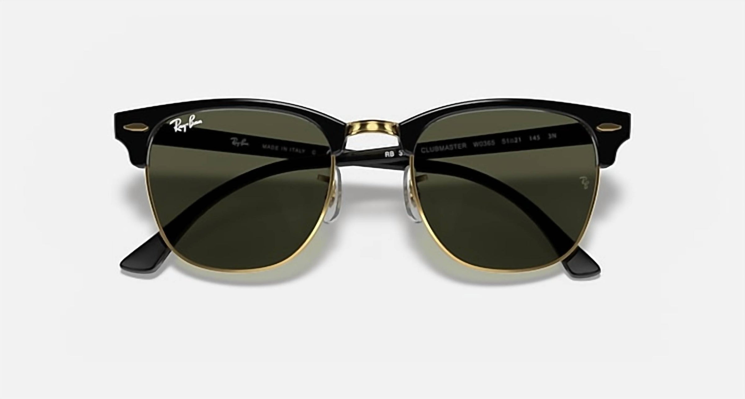Ray Ban - Clubmaster Classic Small Non Polarized Sunglasses Rb3016 W0365