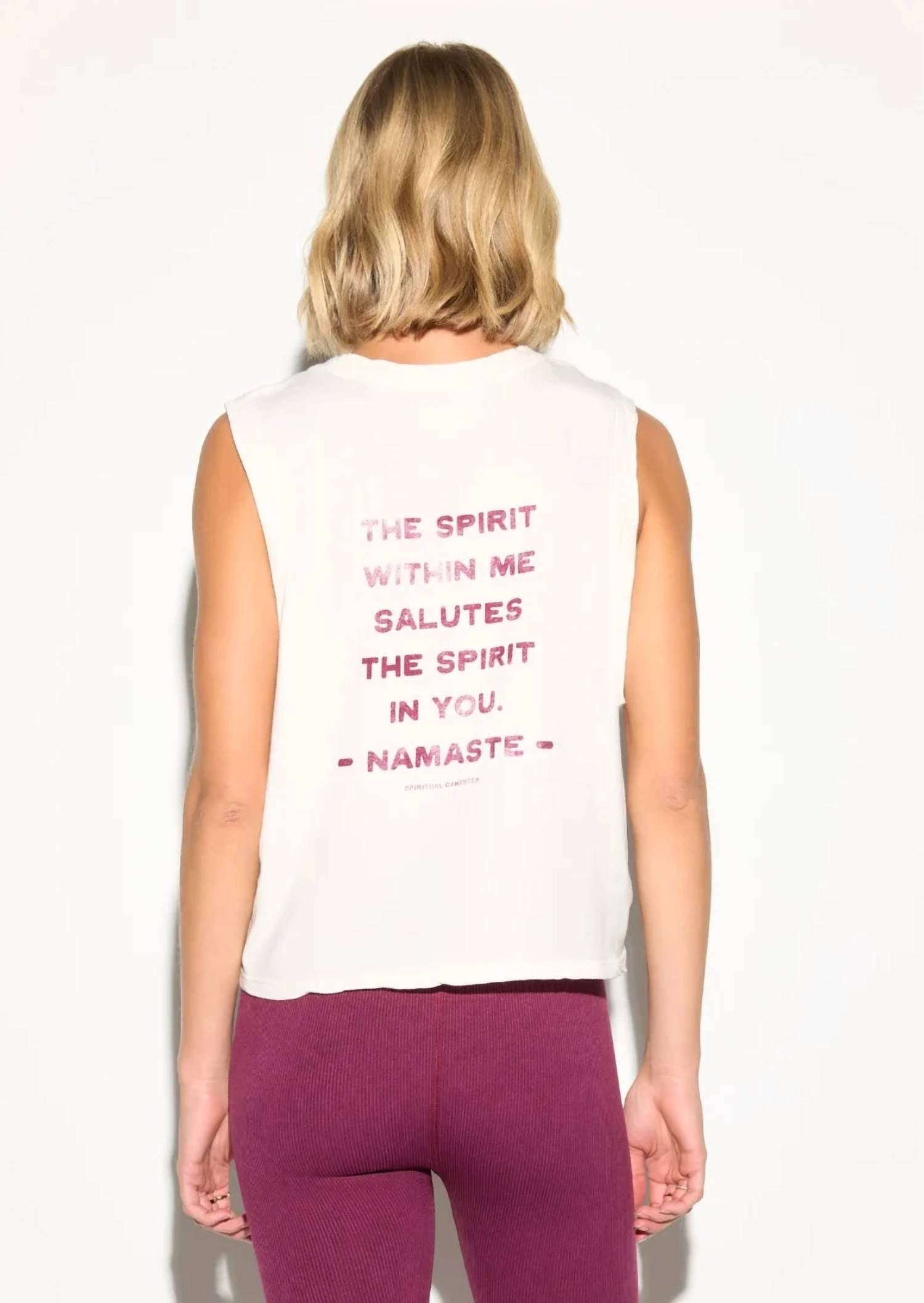 Spiritual Gangster - Salute Jagger Tank