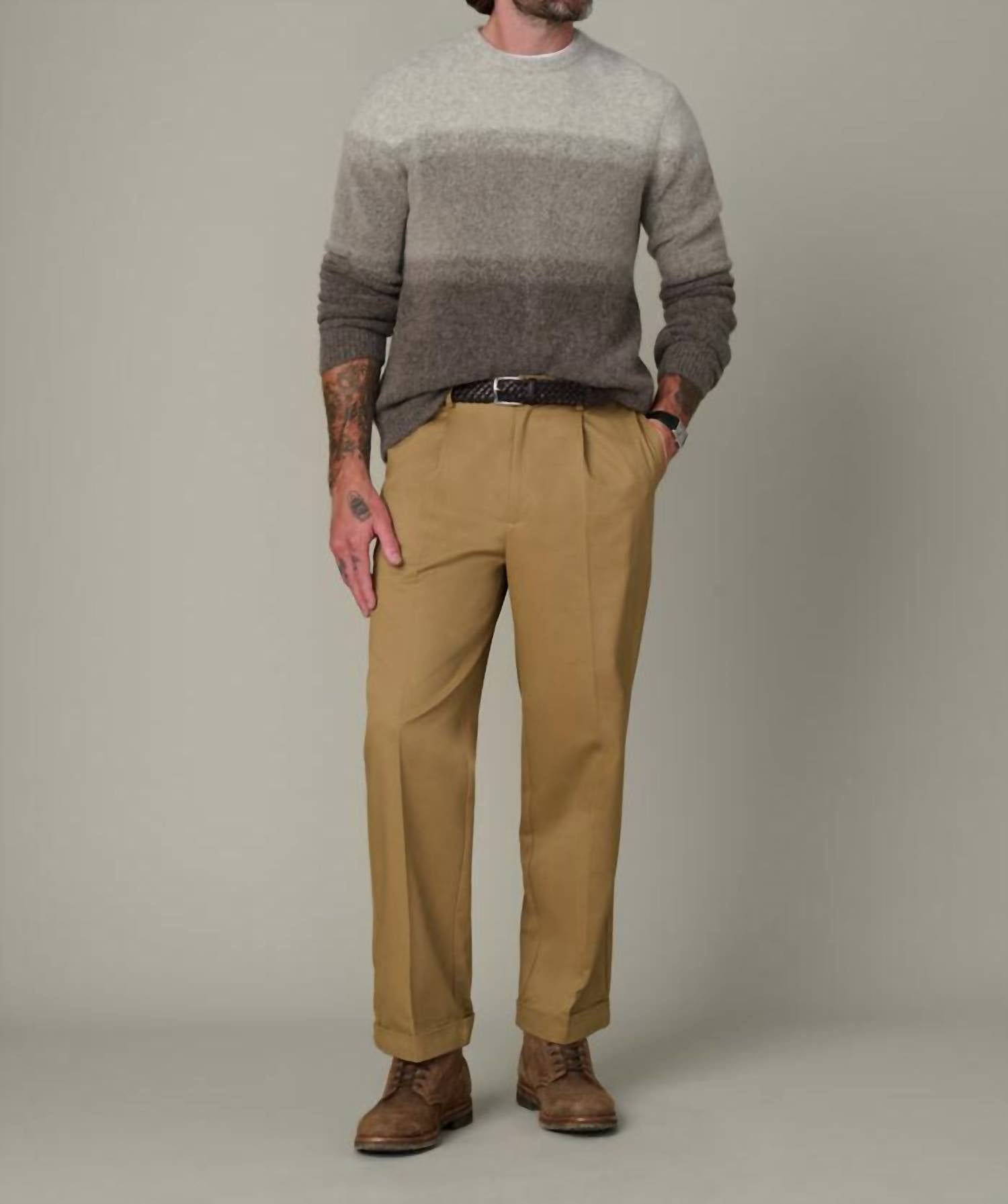 Joe'S Jeans - Ombre Striped Crew Neck Sweater
