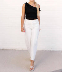 Free People - Isla Off-the-shoulder Ruched Sleeveless Top