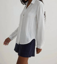 Bella Dahl - Pintuck Hidden Placket Shirt