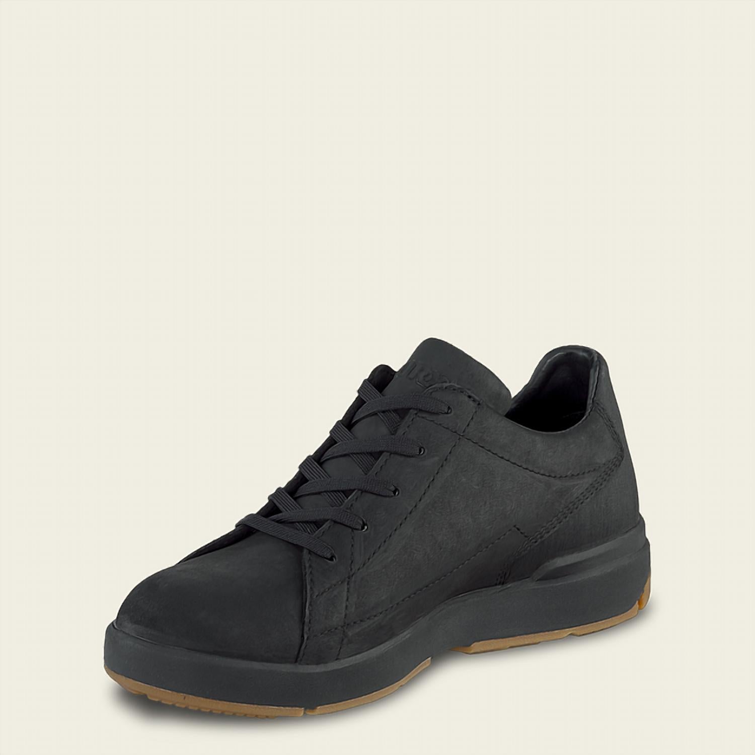 Worx Men's Nitro Work Steel Toe Low-top Safety Leather Shoes in black - men's sneaker - alternate view