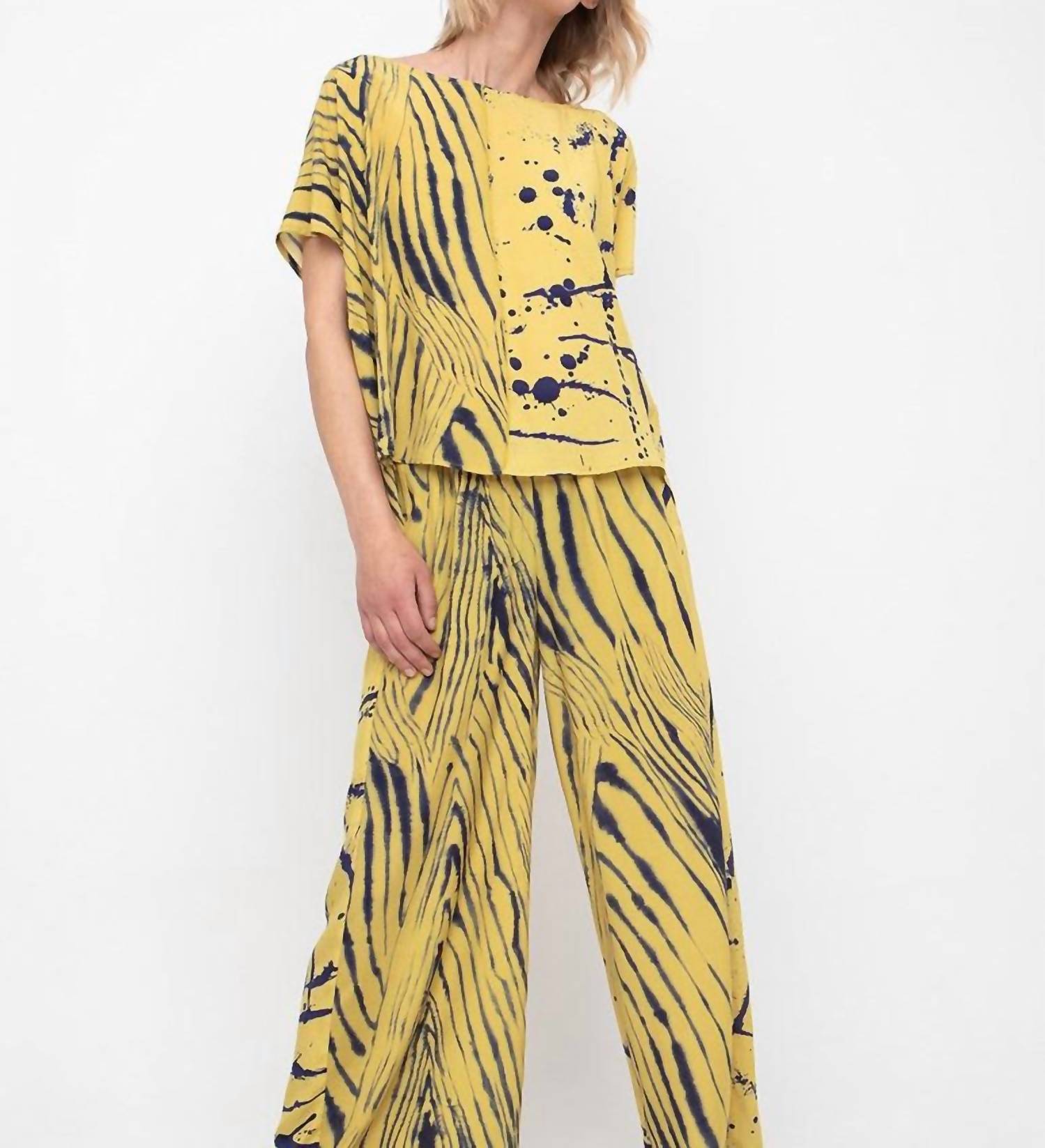 Ozai N Ku - Sunday Patterned Trouser