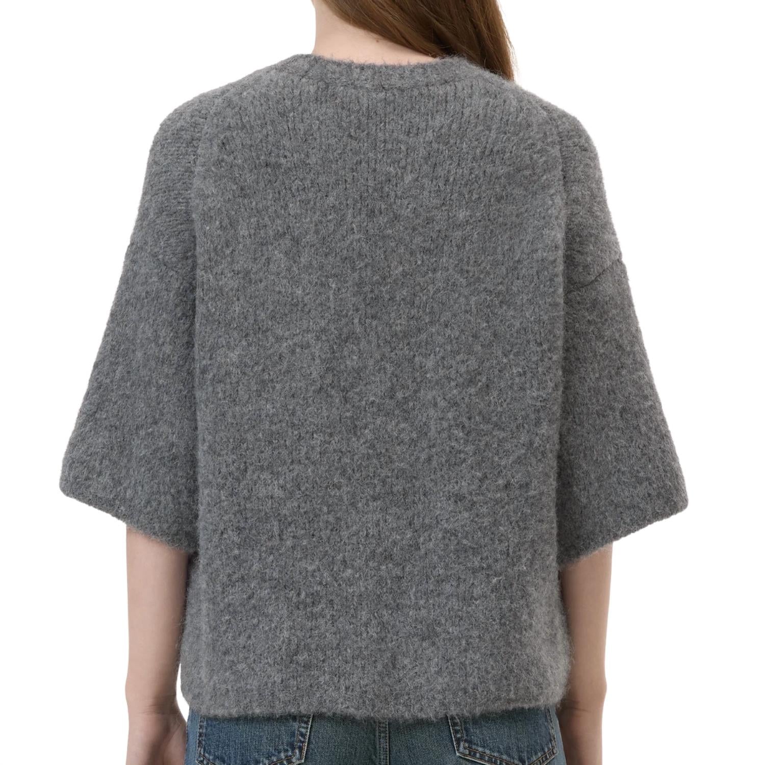 Closed - Short-Sleeve Alpaca-Mix Knit Sweater