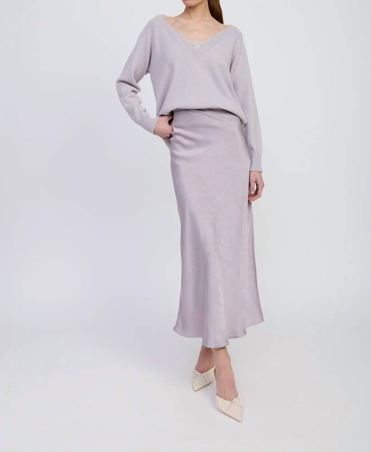 En Saison - Bias Cut Skirt