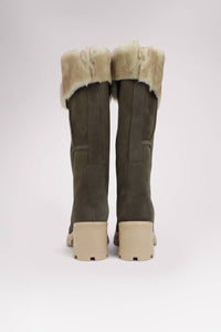 PAJAR Women's Avila Suede Boots in rustic - women's shoe - detail view