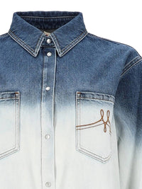 Marni - Women's Gradient Bleach Denim Jacket
