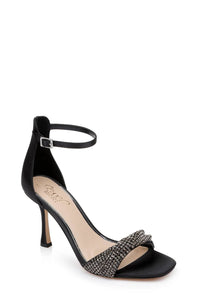 Jewel Badgley Mischka Women's Yesica Stiletto Heel Sandals in black - women's sandal