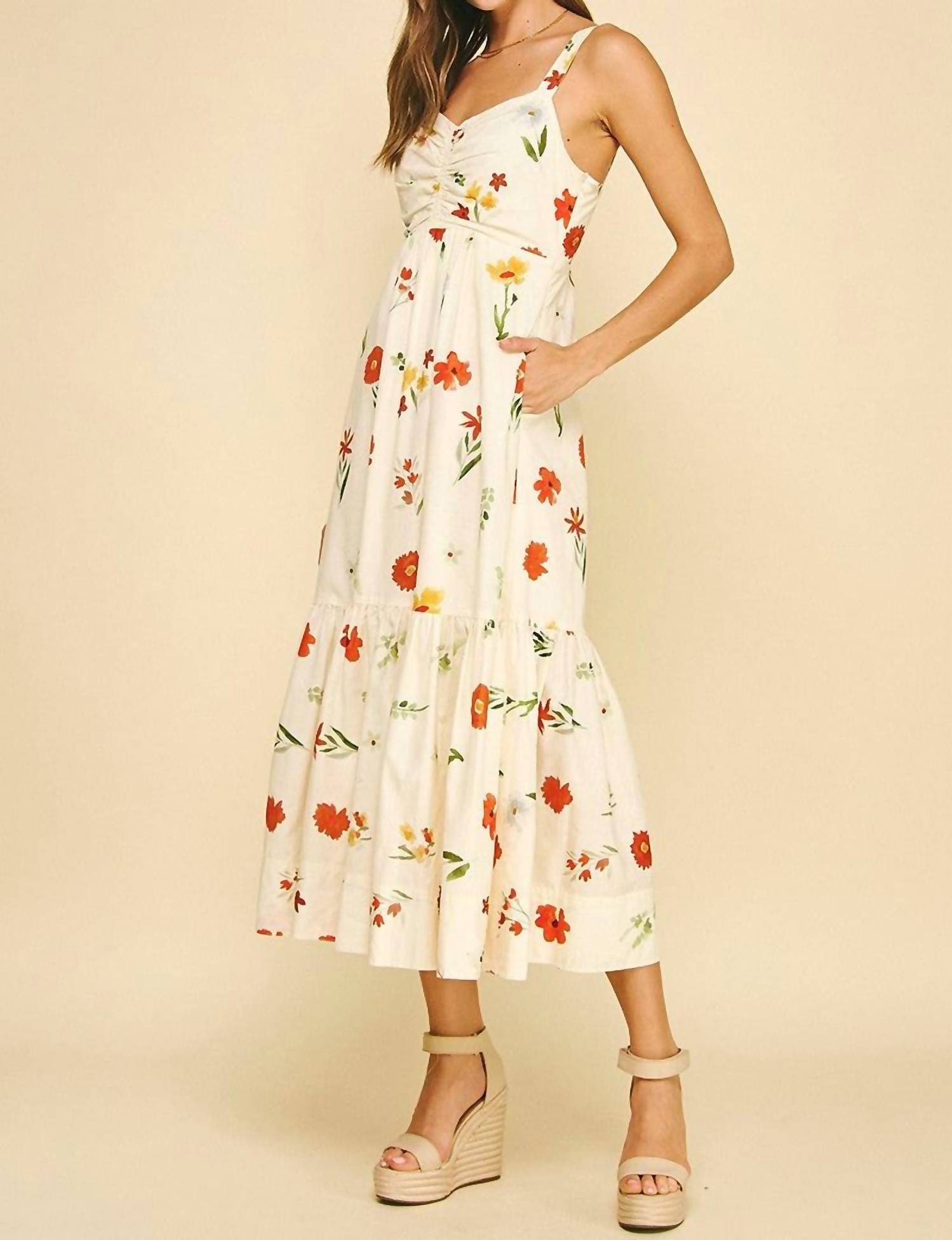 Pinch - Golden Meadow Maxi Dress
