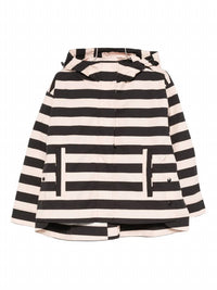 Psophia - Striped Hooded Jacket