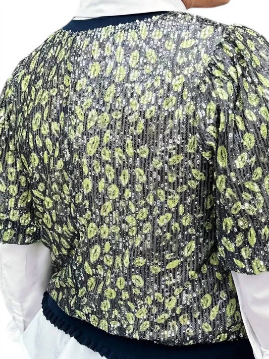 Voy - Thistle Sequin Top