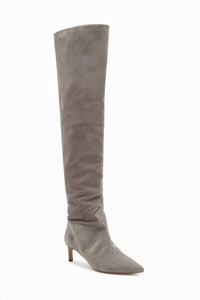 Ulla Johnson Women's Carolina Mid Heel Boots in grey - women's shoe